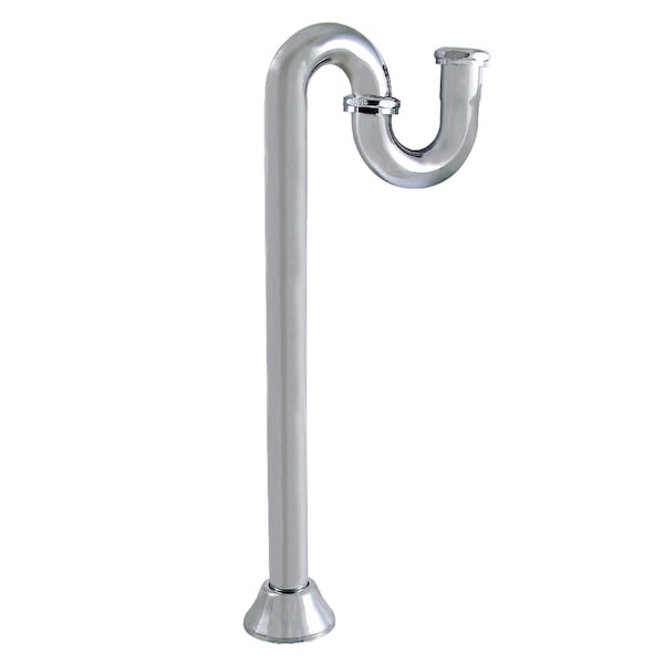 Kingston Brass 114Inch Brass STrap, 18 Gauge, Polished Chrome ST14191 - main